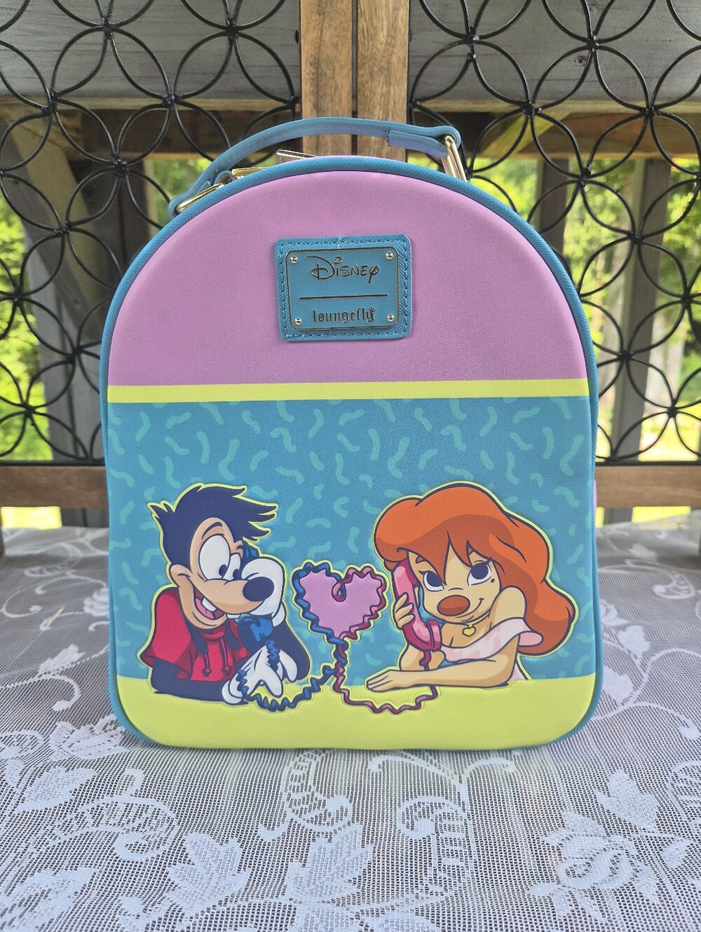 Loungefly Goofy Movie Max And Roxanne Mini Backpack